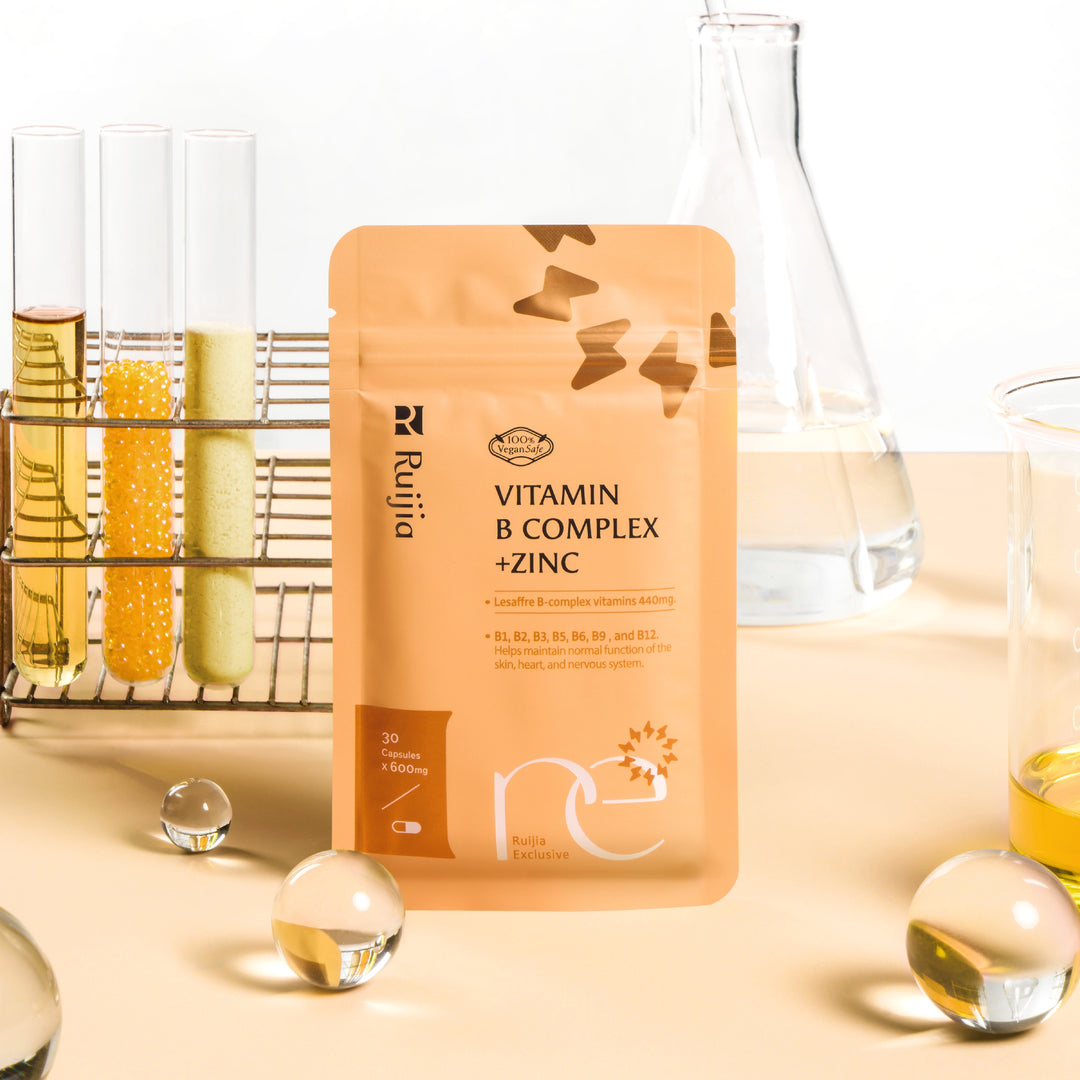 (PROMO) RUIJIA Vitamin B Complex+ Zinc 天然酵母B群+锌 (30日份)