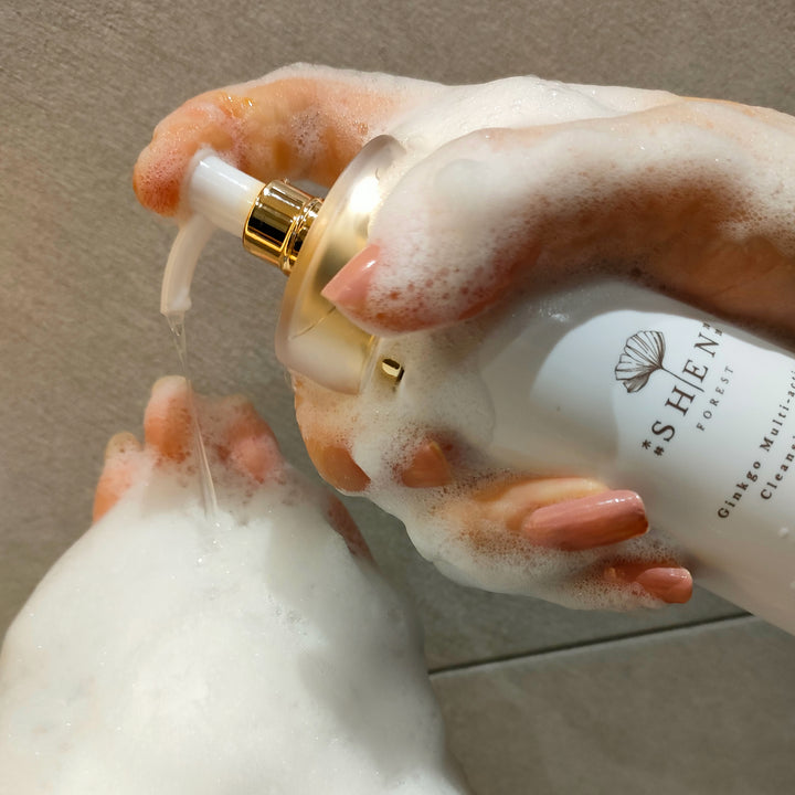 【PROMO】SHEN Ginkgo Multi-action Cleansing Gel 150ml 银杏双效洁颜凝露 150ml