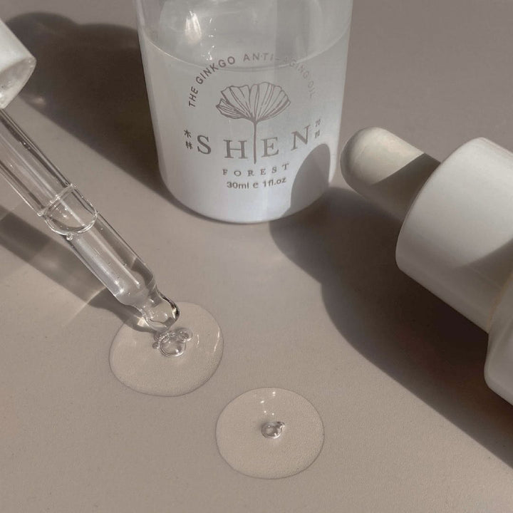 【双十一】SHEN Ginkgo Series | Ginkgo Anti-Aging Oil | 银杏奇肌精萃 30ml