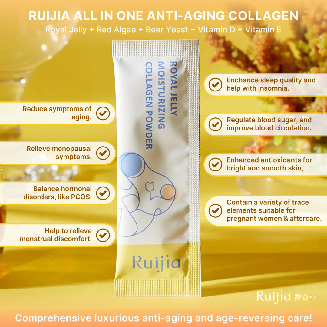 (双十一优惠) RUIJIA All in one Anti-aging Collagen (Yellow)