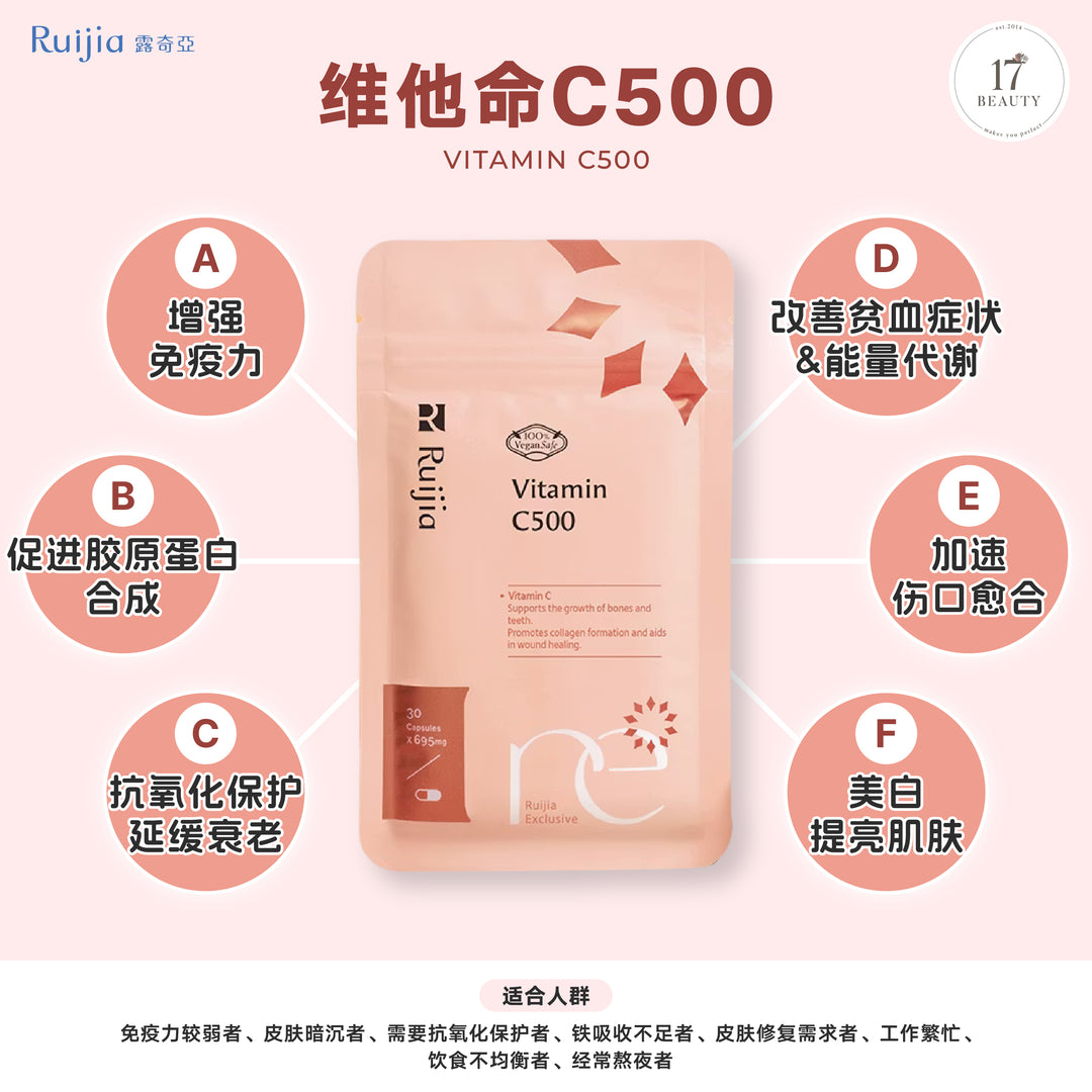 (双十一优惠) RUIJIA Daily Wellness Pack 日常保健品配套