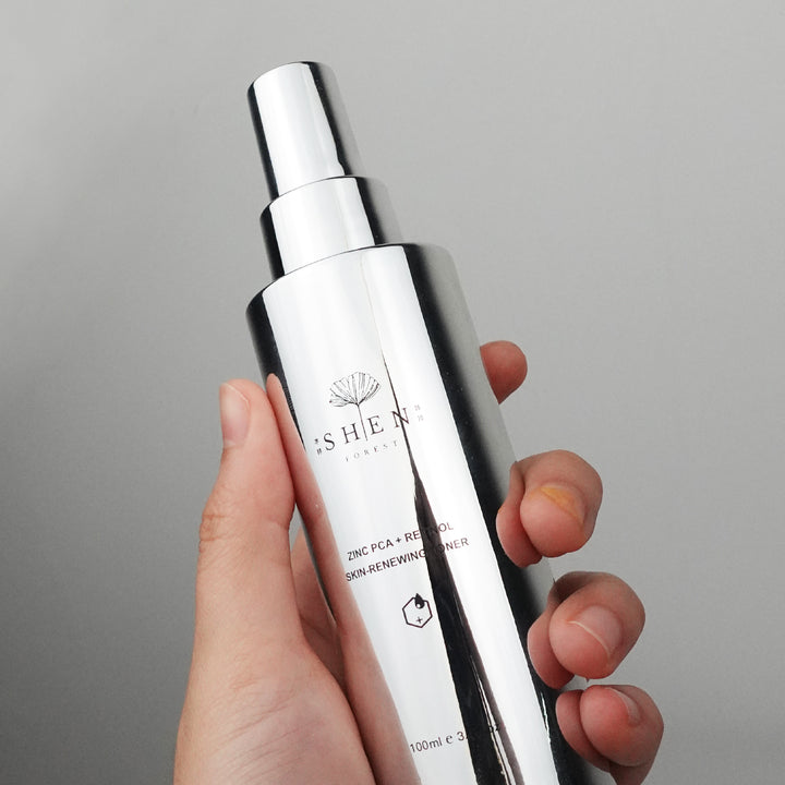 【PROMO】SHEN ZINCPCA+ Retinol Skin Renewing Toner 100ml 锌激光A醇化妆水 100ml