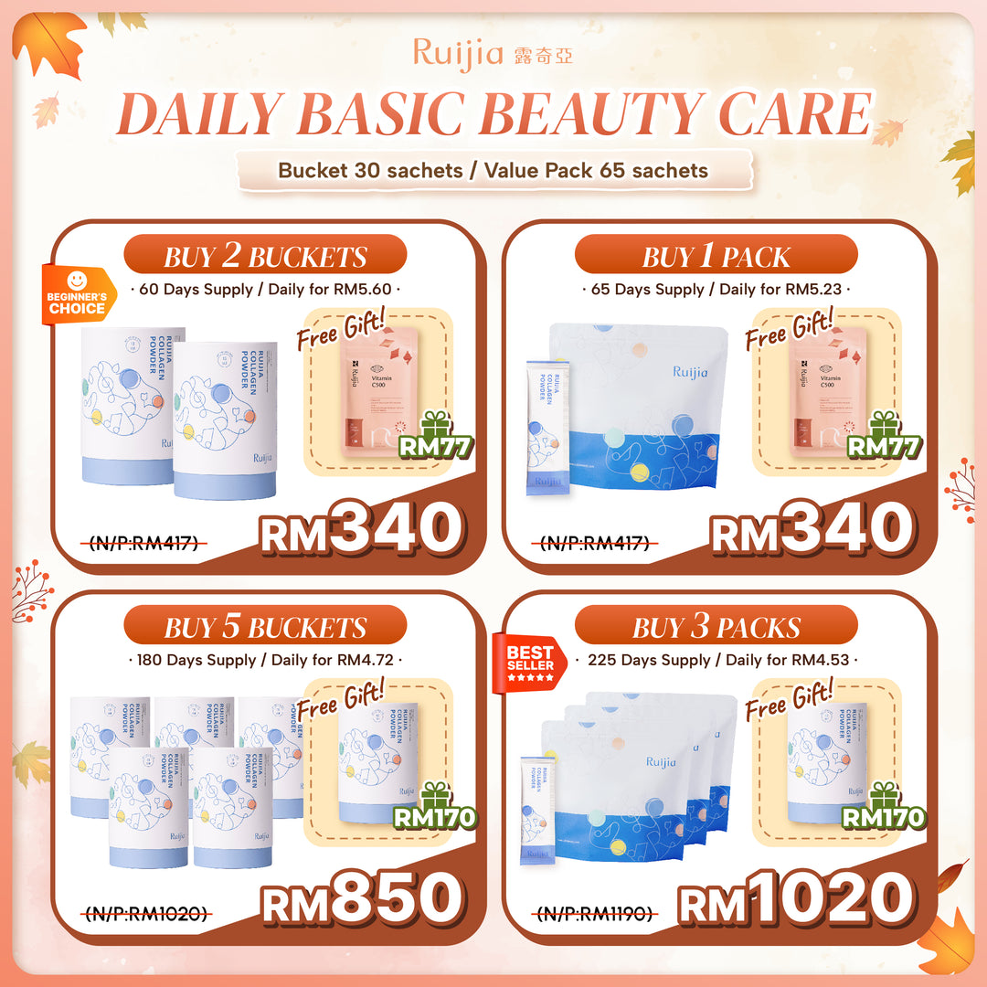 (PROMO) RUIJIA Daily Basic Beauty Care Collagen (Blue)