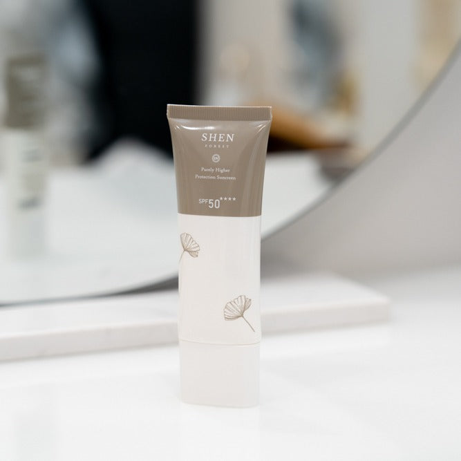 【PROMO】SHEN Sunscreen Series | Purely Higher Protection Sunscreen SPF50 (Non-colored) 防晒系列 | 清净高效防晒乳SPF50 (无色)