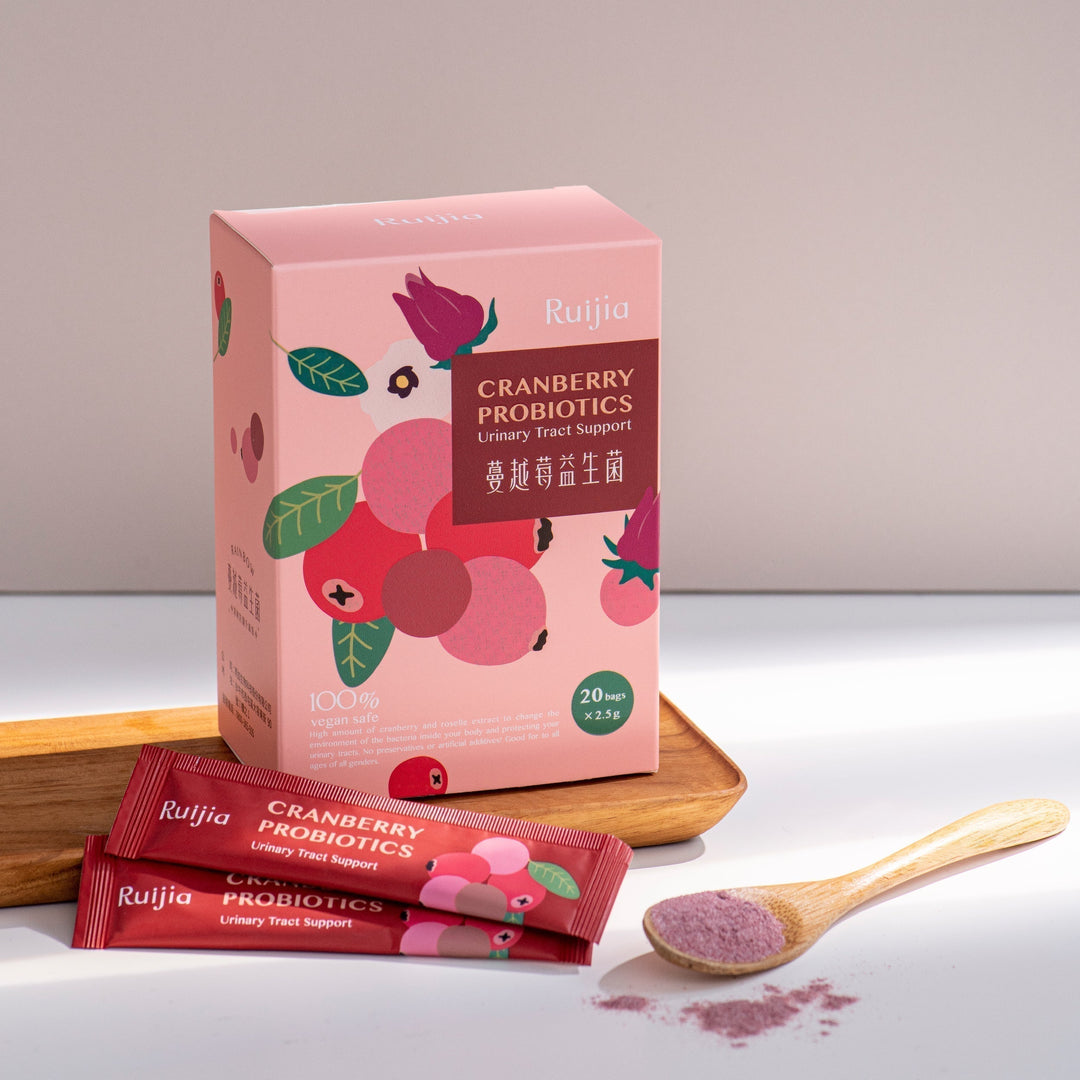 FAQ OF RUIJIA CRANBERRY PROBIOTICS 关于蔓越莓益生菌