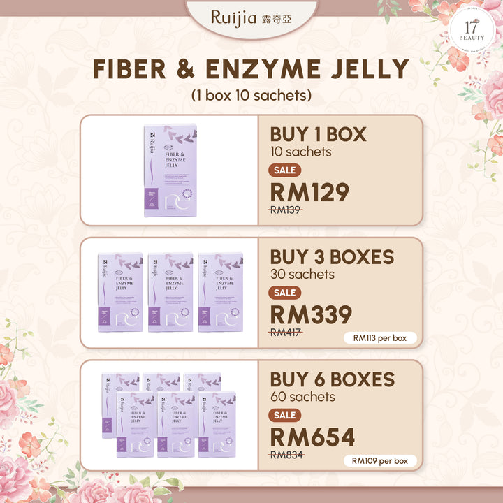 【PROMO】RUIJIA Fiber & Enzyme Jelly 顺畅果冻