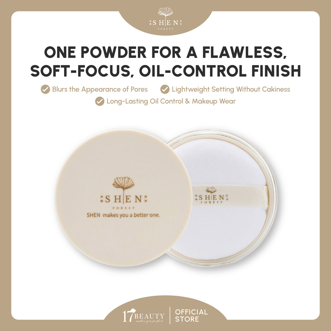 【LIMITED PROMO】SHEN Loose Setting Powder 珍珠柔焦控油蜜粉