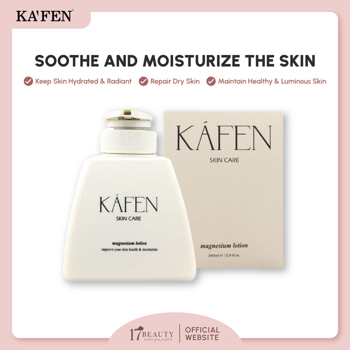 (PROMO) KAFEN Magnesium Lotion 纯净镁乳液 380ml [EXP: JUL 2025]