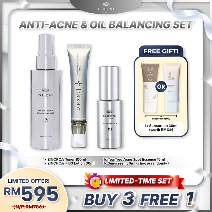 【PROMO】SHEN Anti-Acne & Oil Balancing Set