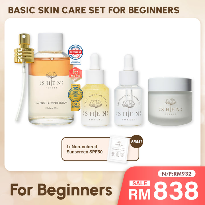 【PROMO】SHEN Basic Skincare (4 pcs) Set for Beginners