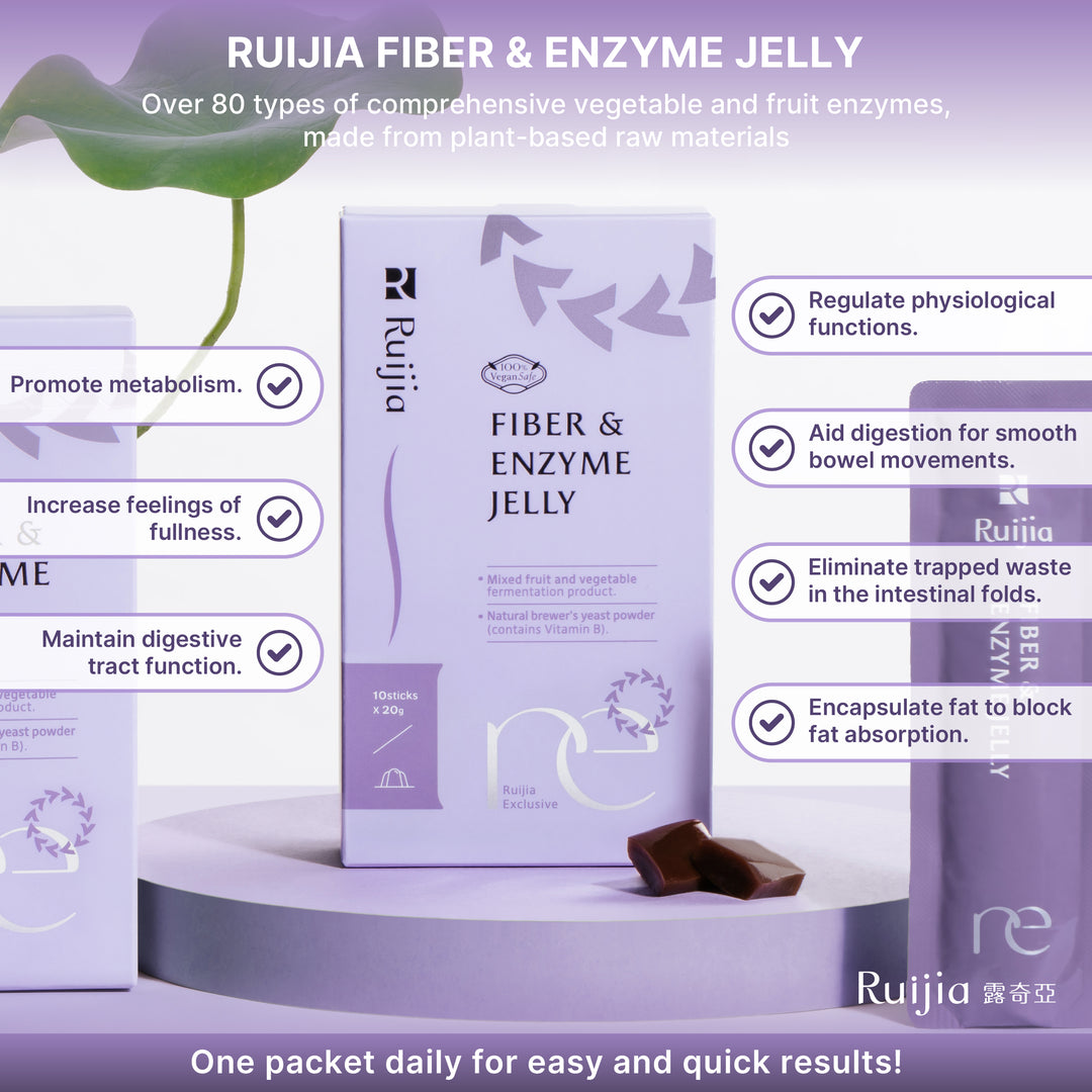 【PROMO】RUIJIA Fiber & Enzyme Jelly 顺畅果冻