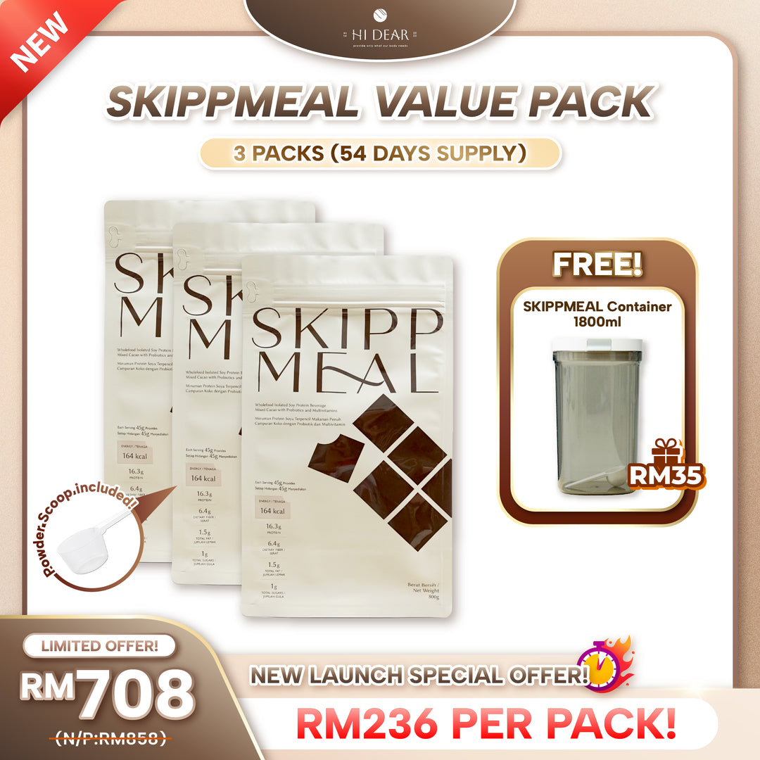 HI DEAR SKIPPMEAL Value Pack (Resealable Pouch) 800g