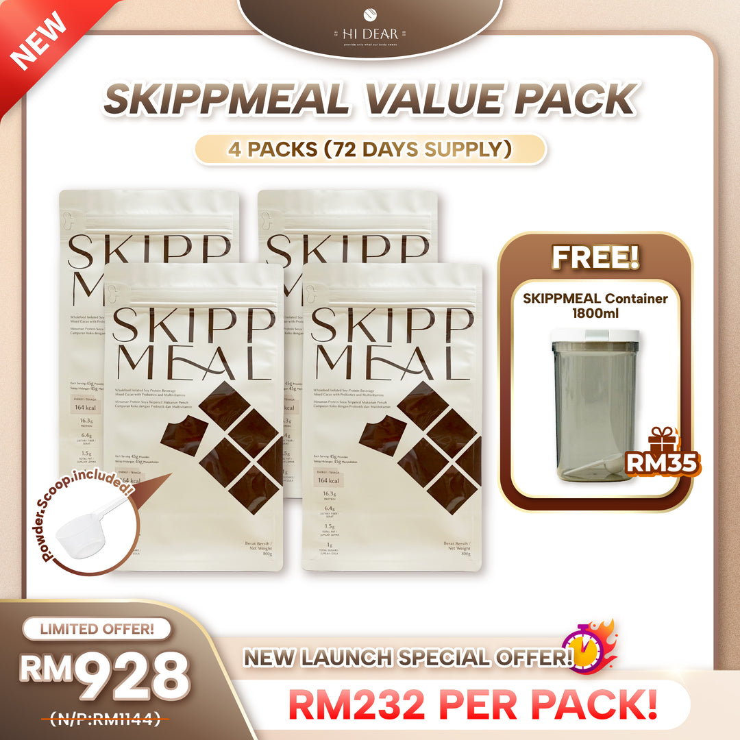 HI DEAR SKIPPMEAL Value Pack (Resealable Pouch) 800g
