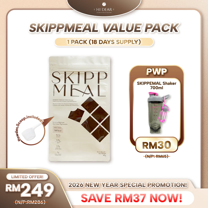 HI DEAR SKIPPMEAL Value Pack (Resealable Pouch) 800g