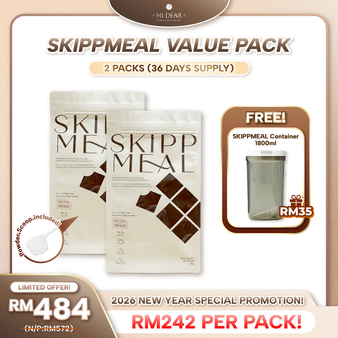HI DEAR SKIPPMEAL Value Pack (Resealable Pouch) 800g