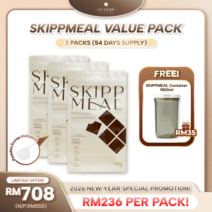 HI DEAR SKIPPMEAL Value Pack (Resealable Pouch) 800g