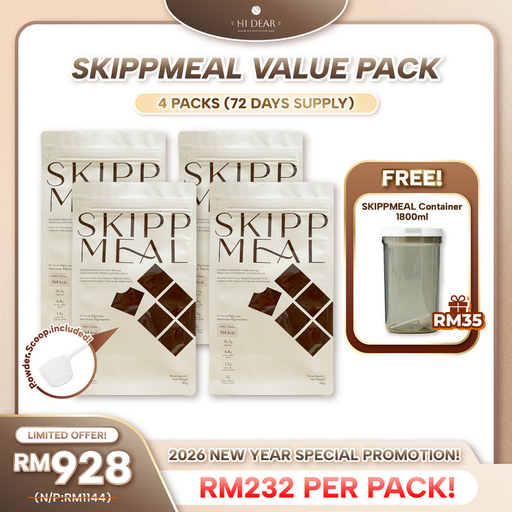HI DEAR SKIPPMEAL Value Pack (Resealable Pouch) 800g