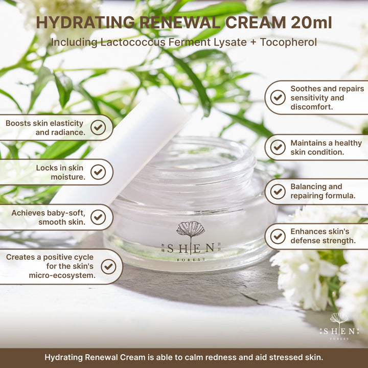 【PROMO】SHEN Probiotics Series | Hydrating Renewal Cream 20ml 益生菌系列 | 新生肌光保湿霜BB Cream 20ml