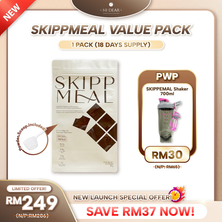 HI DEAR SKIPPMEAL Value Pack (Resealable Pouch) 800g