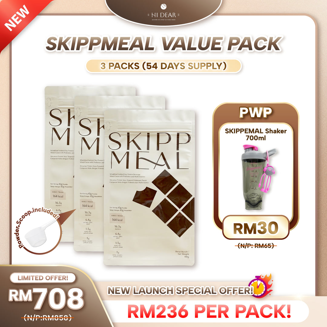 HI DEAR SKIPPMEAL Value Pack (Resealable Pouch) 800g
