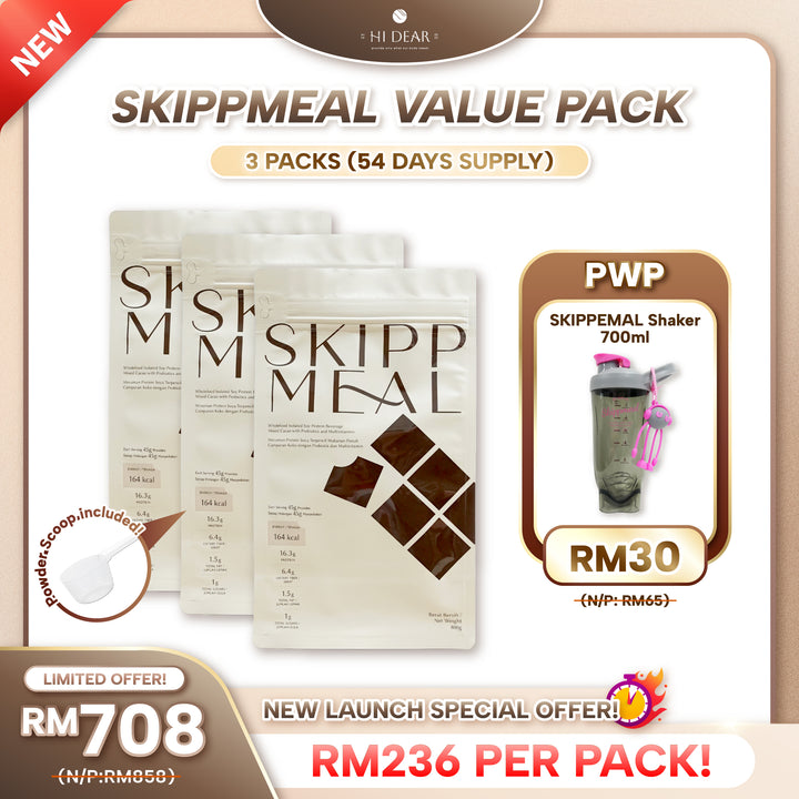 HI DEAR SKIPPMEAL Value Pack (Resealable Pouch) 800g