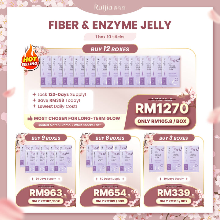 【PROMO】RUIJIA Fiber & Enzyme Jelly 顺畅果冻