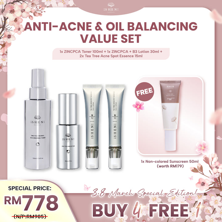 【PROMO】SHEN Anti-Acne & Oil Balancing Set