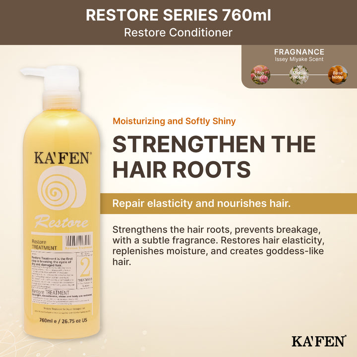 KAFEN Restore Series Travel Set 60ml 极致洗护沐旅行组（每瓶60ml）