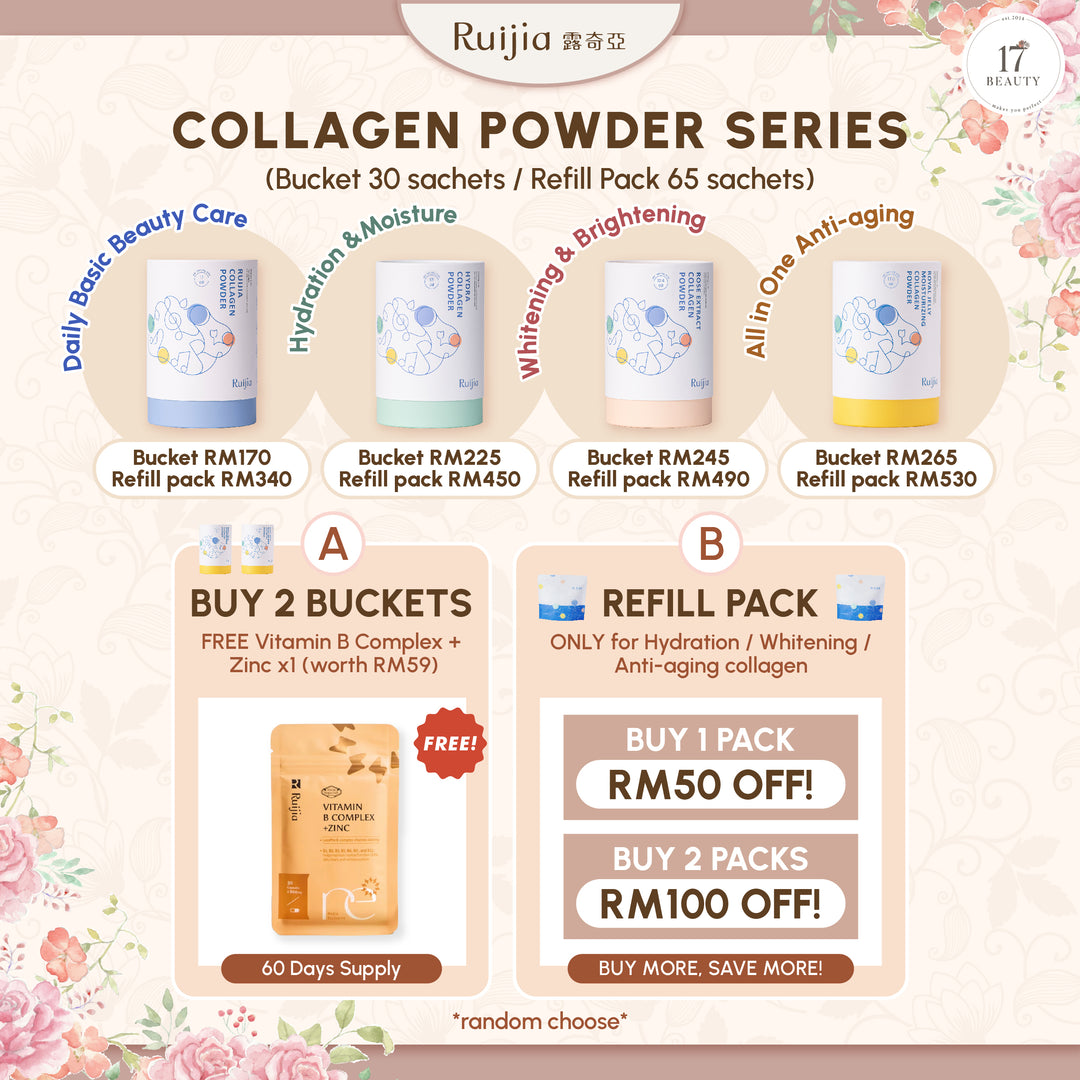 【PROMO】RUIJIA Hydrating Collagen Peptide (Green)