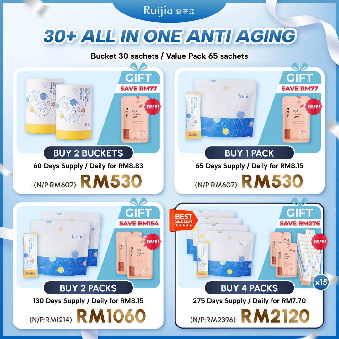 (PROMO) RUIJIA All in one Anti-aging Collagen (Yellow)
