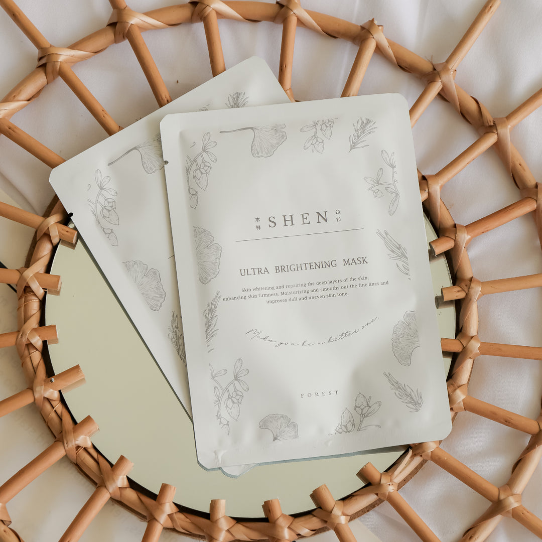 SHEN Ultra Brightening Mask | 白金微导多肽纤维面膜 28ml