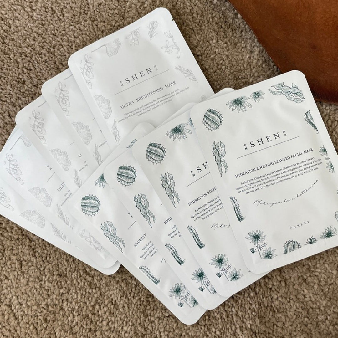 SHEN Ultra Brightening Mask | 白金微导多肽纤维面膜 28ml