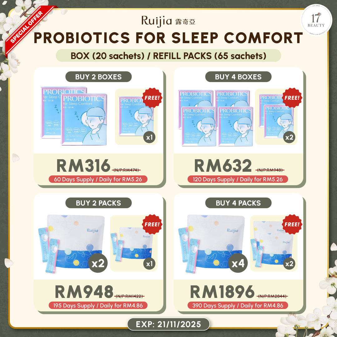 【PROMO】RUIJIA Probiotics for Sleep Comfort - Blue