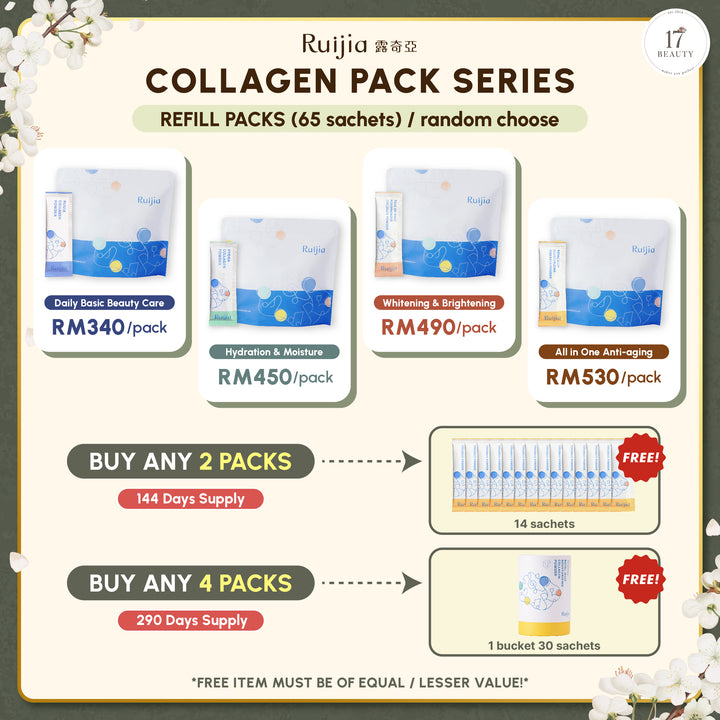 【PROMO】RUIJIA All in one Anti-aging Collagen (Yellow)