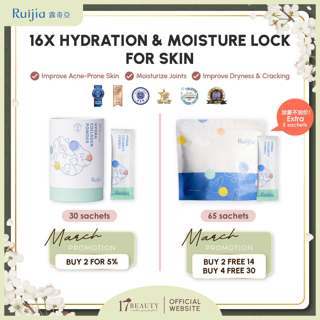 【PROMO】RUIJIA Hydrating Collagen Peptide (Green)