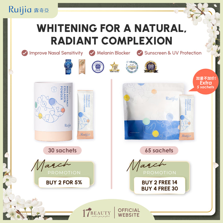 【PROMO】RUIJIA Whitening Collagen Peptide (Pink)