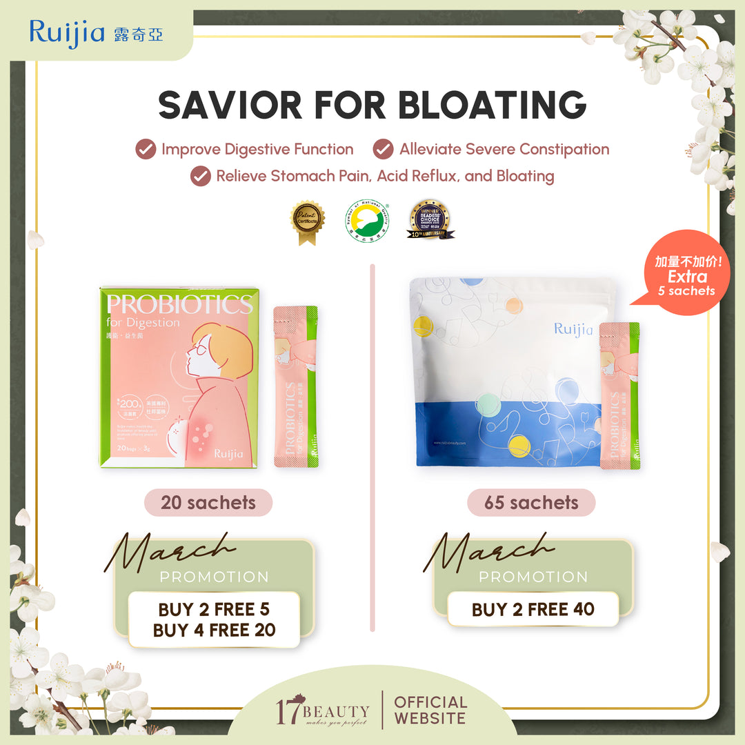 【PROMO】RUIJIA Probiotics for Digestion - Pink