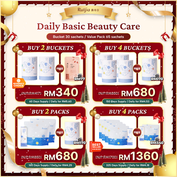 【PROMO】RUIJIA Daily Basic Beauty Care Collagen (Blue)