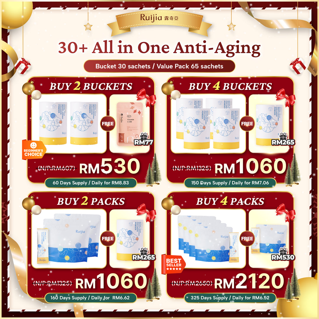 【PROMO】RUIJIA All in one Anti-aging Collagen (Yellow)