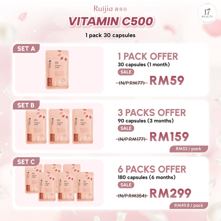 (PROMO) RUIJIA Vitamin C500