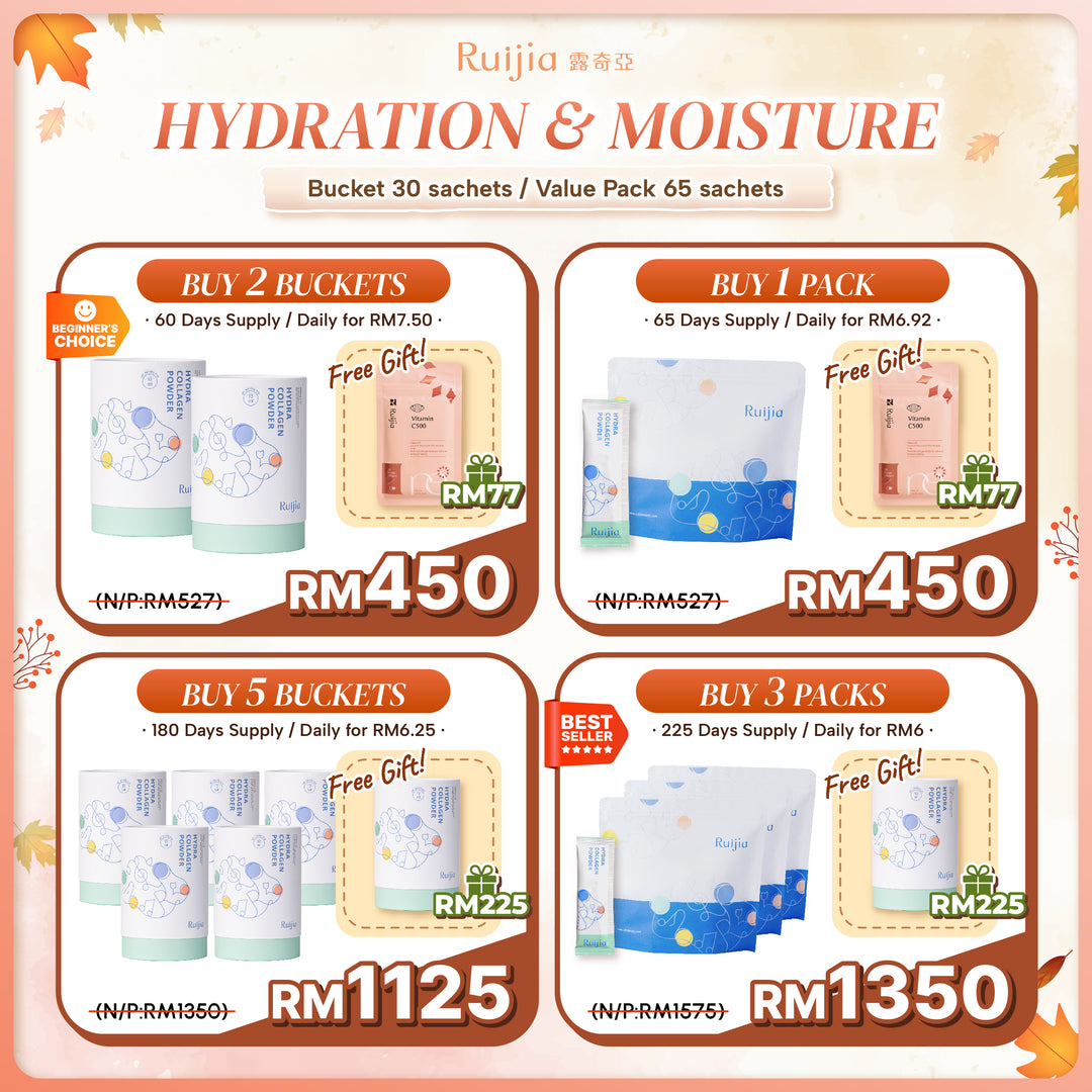 (PROMO) RUIJIA Hydrating Collagen Peptide (Green)