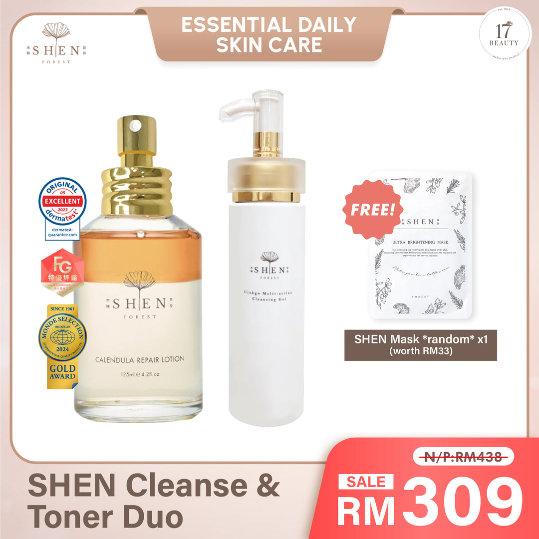 【PROMO】SHEN Cleanse & Toner Duo