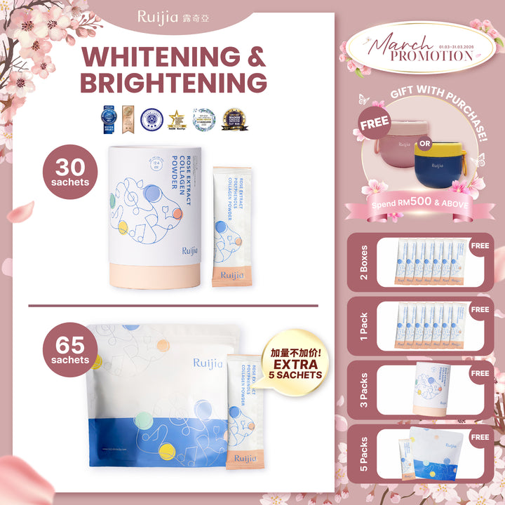 【PROMO】RUIJIA Whitening Collagen Peptide (Pink)