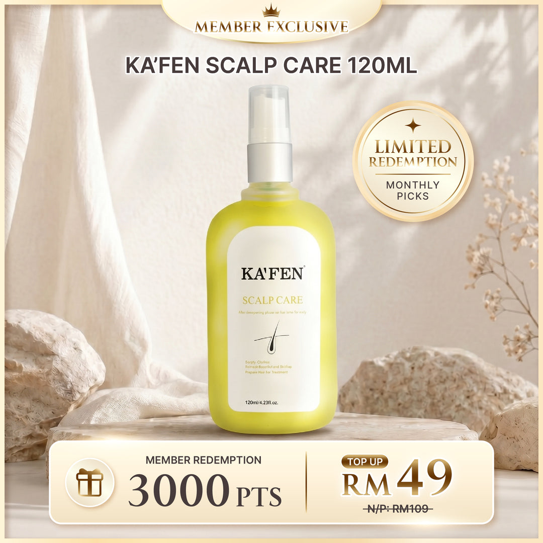 [POINTS REDEMPTION] Scalp Care 120ml (3000 points + RM49)