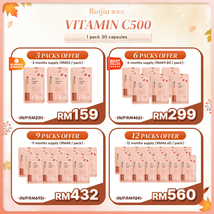 (PROMO) RUIJIA Vitamin C500