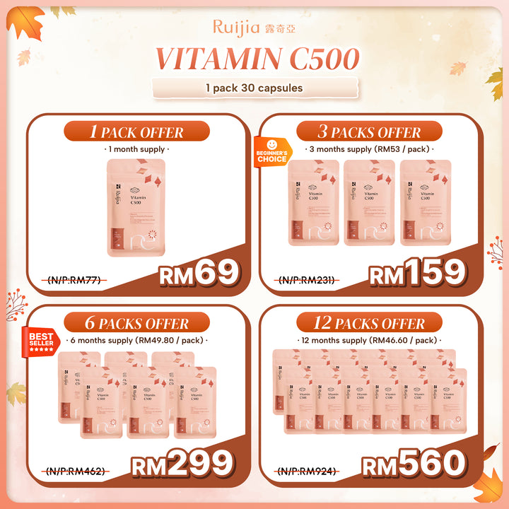 (PROMO) RUIJIA Vitamin C500