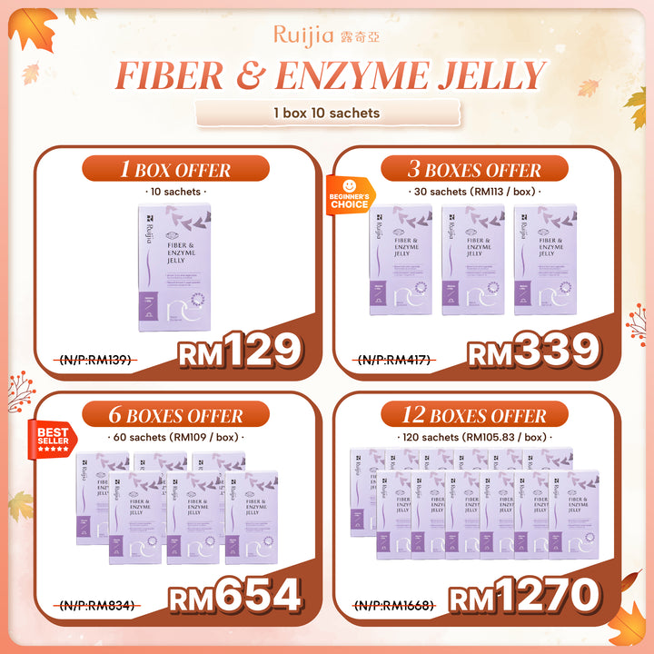 (PROMO) RUIJIA Fiber & Enzyme Jelly 顺畅果冻
