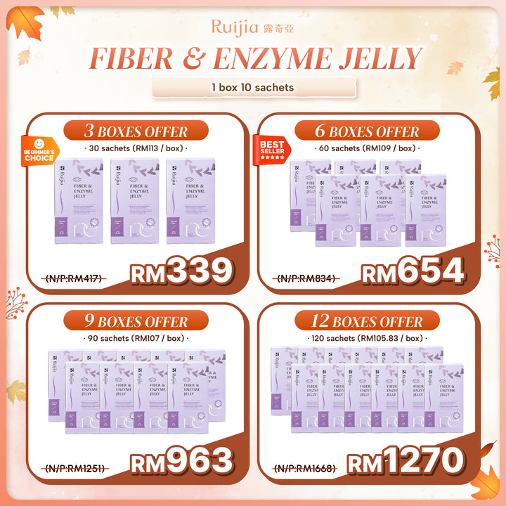 (PROMO) RUIJIA Fiber & Enzyme Jelly 顺畅果冻