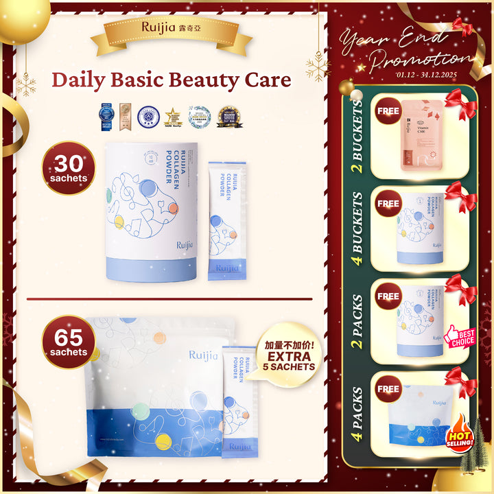 【PROMO】RUIJIA Daily Basic Beauty Care Collagen (Blue)