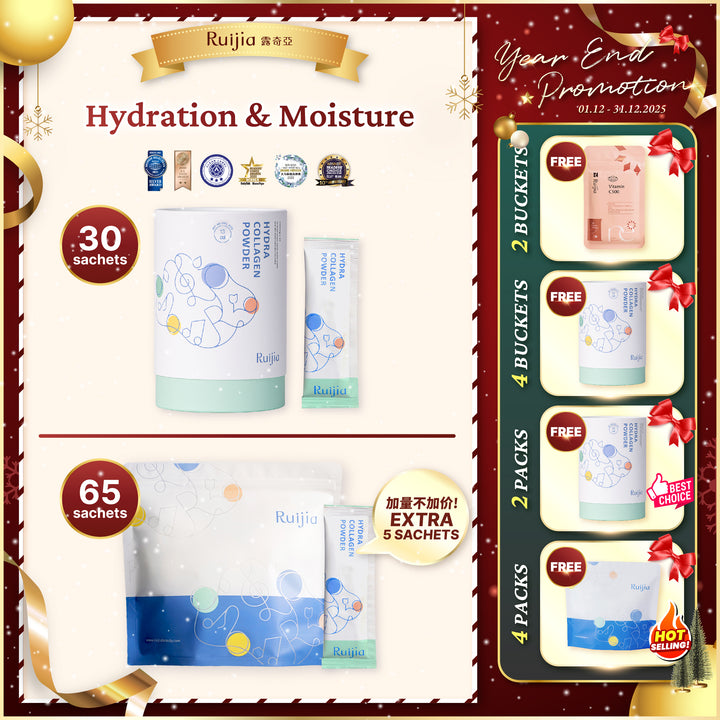 【PROMO】RUIJIA Hydrating Collagen Peptide (Green)